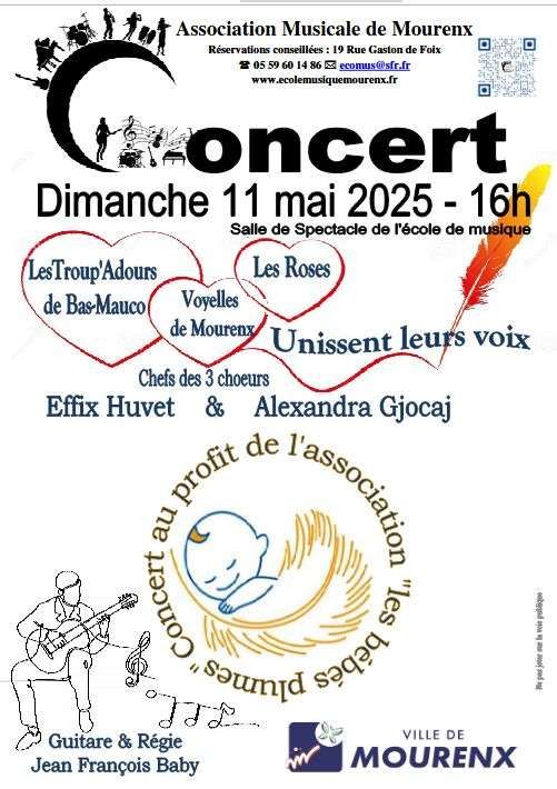 concert-troup-adours-mourenx-mai-2025-2 Les Troup’Adours unissent leurs voix pour la bonne cause à Mourenx